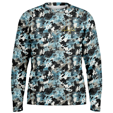 Chokefish™ Long Sleeve Every Day All Weather Acid-Wash Shirt Men's-010